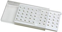 PELCO® Tabbed Grid Storage Box