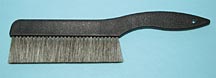 Anti-Static and dissipative brushes