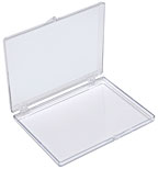 Small, Flat, Polystyrene Boxes with Hinges