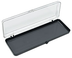 Small, Flat, Polystyrene Boxes with Hinges