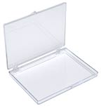 Small, Flat, Polystyrene Boxes with Hinges