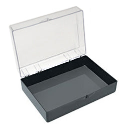 Small, Flat, Polystyrene Boxes with Hinges