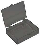 Small, Flat, Polystyrene Boxes with Hinges