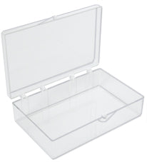 Small, Flat, Polystyrene Boxes with Hinges