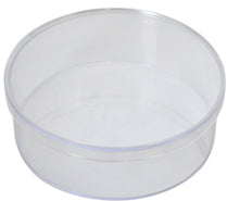 Round, Polystyrene Containers with Lids