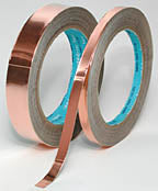 Copper Tape with Nickel, Single Adhesive Surface