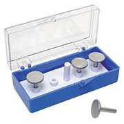 Plastic Box with SEM Pin Mount Specimen Holder