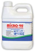 Detergents, decontamination liquids, cleaning solutions