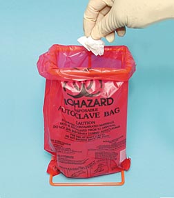 Bench-Top Biohazard Bag