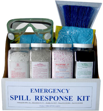 Emergency Laboratory Spill Response Kits, Formalin, Glutaraldehyde, Aldehyde Control & Neutralizing Products