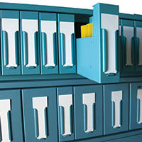 OmniStor Slide & Cassette Storage System