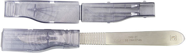 Miniature, retractable, disposable scalpels & blades removers