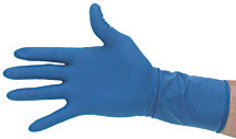 Latex, vinyl, nitrile gloves
