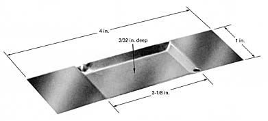 Tungsten, Molybdenum and Tantalum Boats