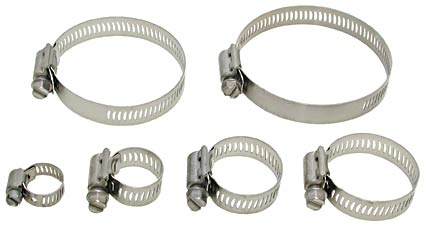 Vacuum Hose, Hose Clamps & NW/KF Hose Adapters