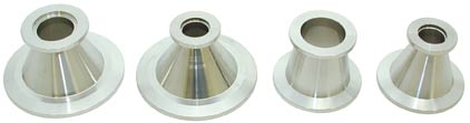 NW/KF Conical Reducers & Stub Flanges