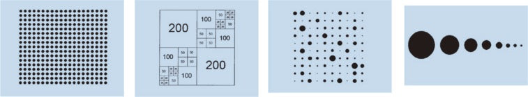 Reference Stage Graticule, supplied with a certificate of calibration from NPL UKAS