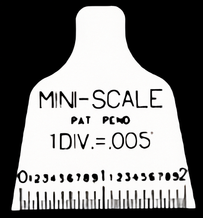 Miniature Measuring Scales and Ruler