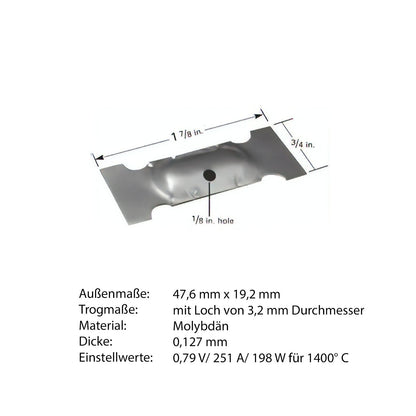 Heating boat for evaporation and aperture cleaning heating coil
