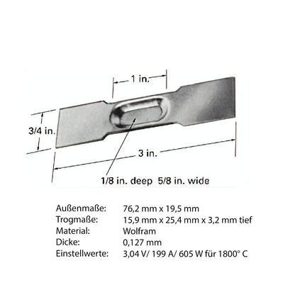 Heating boat for evaporation and aperture cleaning heating coil