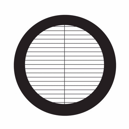 Parallel Line Grids 3.00-3.05mm Diameter with Central Dividers