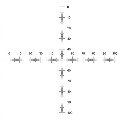 NE17 Crossed Micrometer Scales 10mm/0.1mm