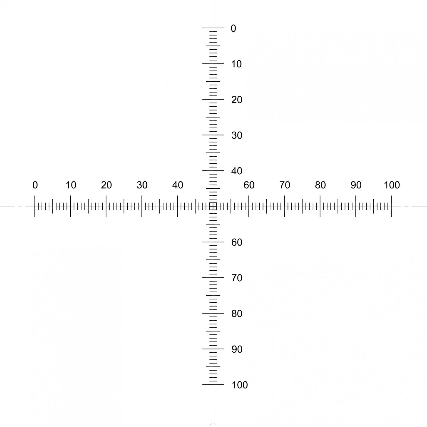 NE18 Crossed Micrometer Scales 5mm/0.05mm
