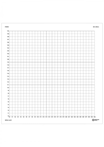 PGR300 Two Dimensional Grid Ruled Area 300x300mm