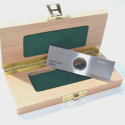 PS1 Micrometer Scale 10mm in 0.1mm divisions