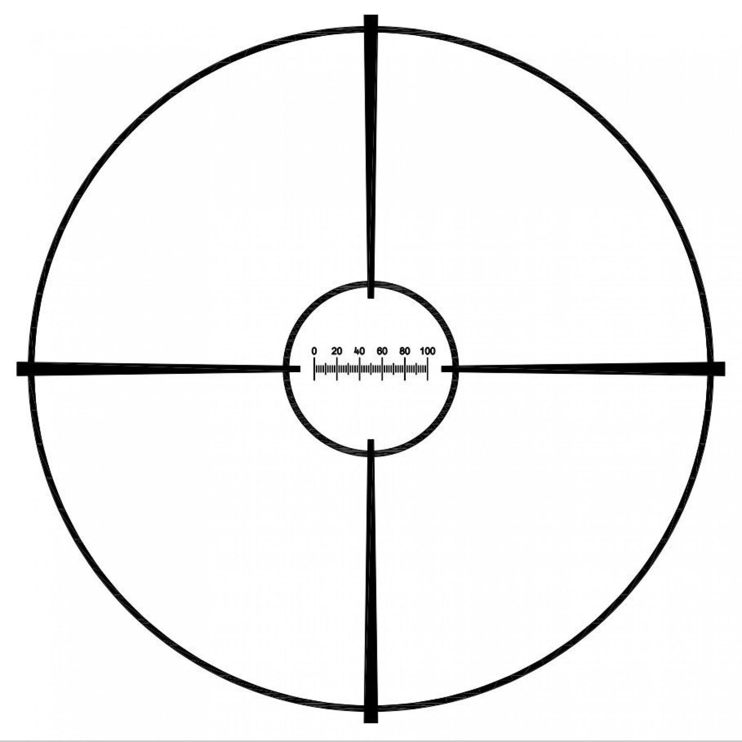 PS12 Micrometer Scale 0.1mm in 0.002mm divisions