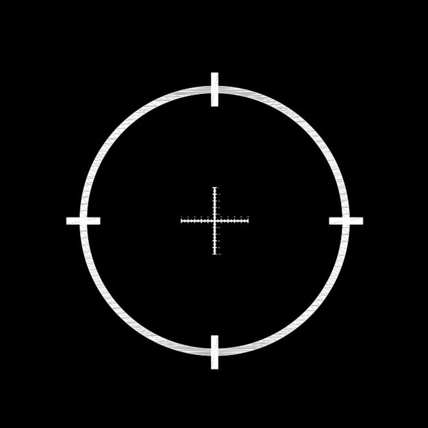 PS16R Crossed Micrometer Scales 1mm in 0.01mm divisions for reflected light