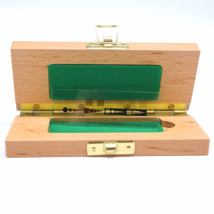 PS20 Universal Calibration Slide for machine vision and image analysis systems. 13 different image areas.