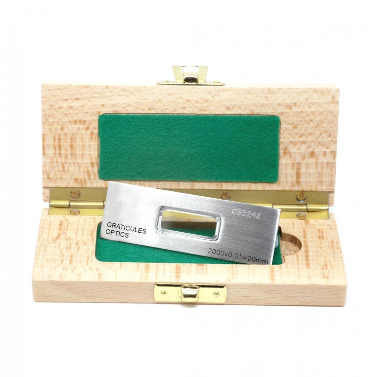 PS5 Micrometer Scale 20mm in 0.01mm divisions - brightfield